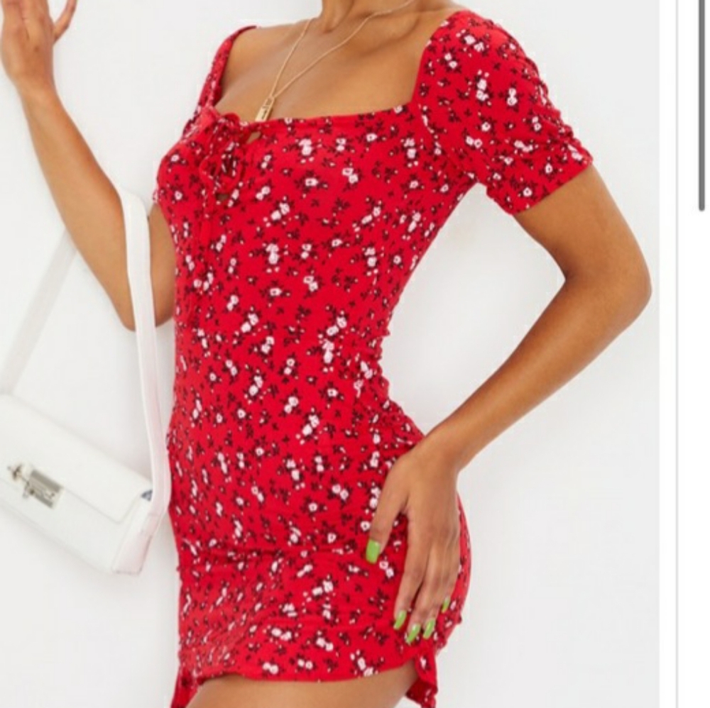 PLT floral dress